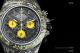 New! TW Factory Rolex Diw Carbon Daytona Swiss 7750 Copy Watch Yellow Fabric Leather Band (3)_th.jpg